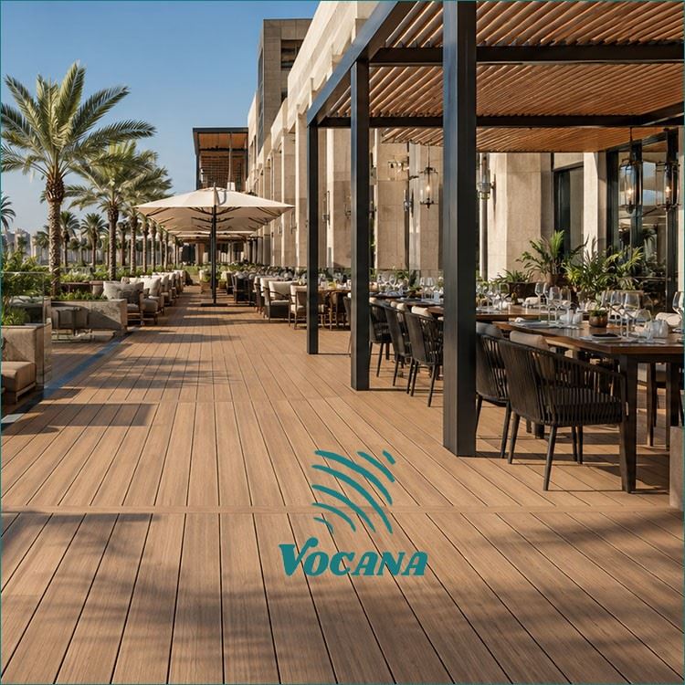 WPC Decking Boards Saudi Arabia | Parks & Waterfronts | Vocana suppliers